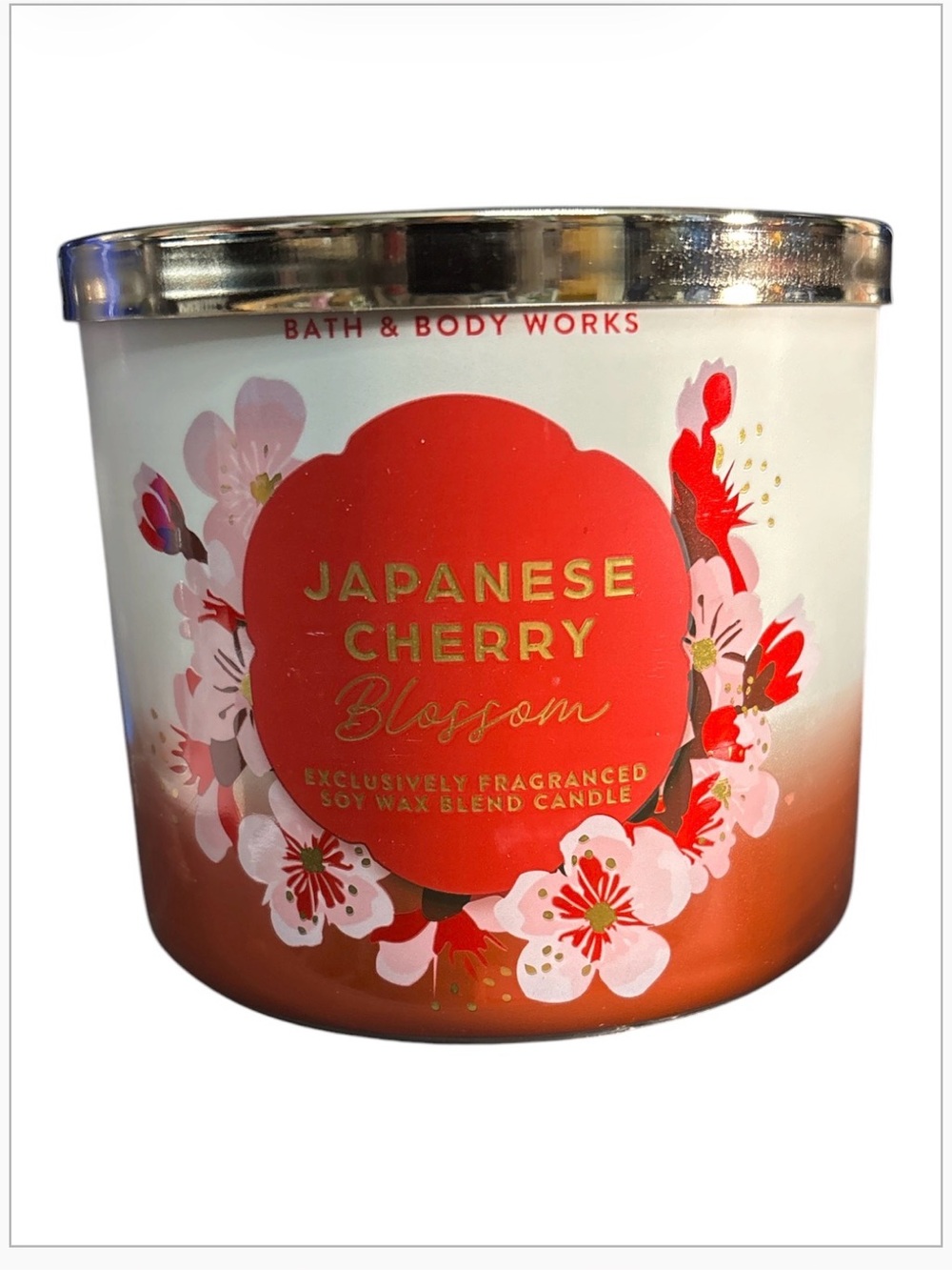 Bath & Body Works Japanese Cherry Blossom 3-Wick Candle